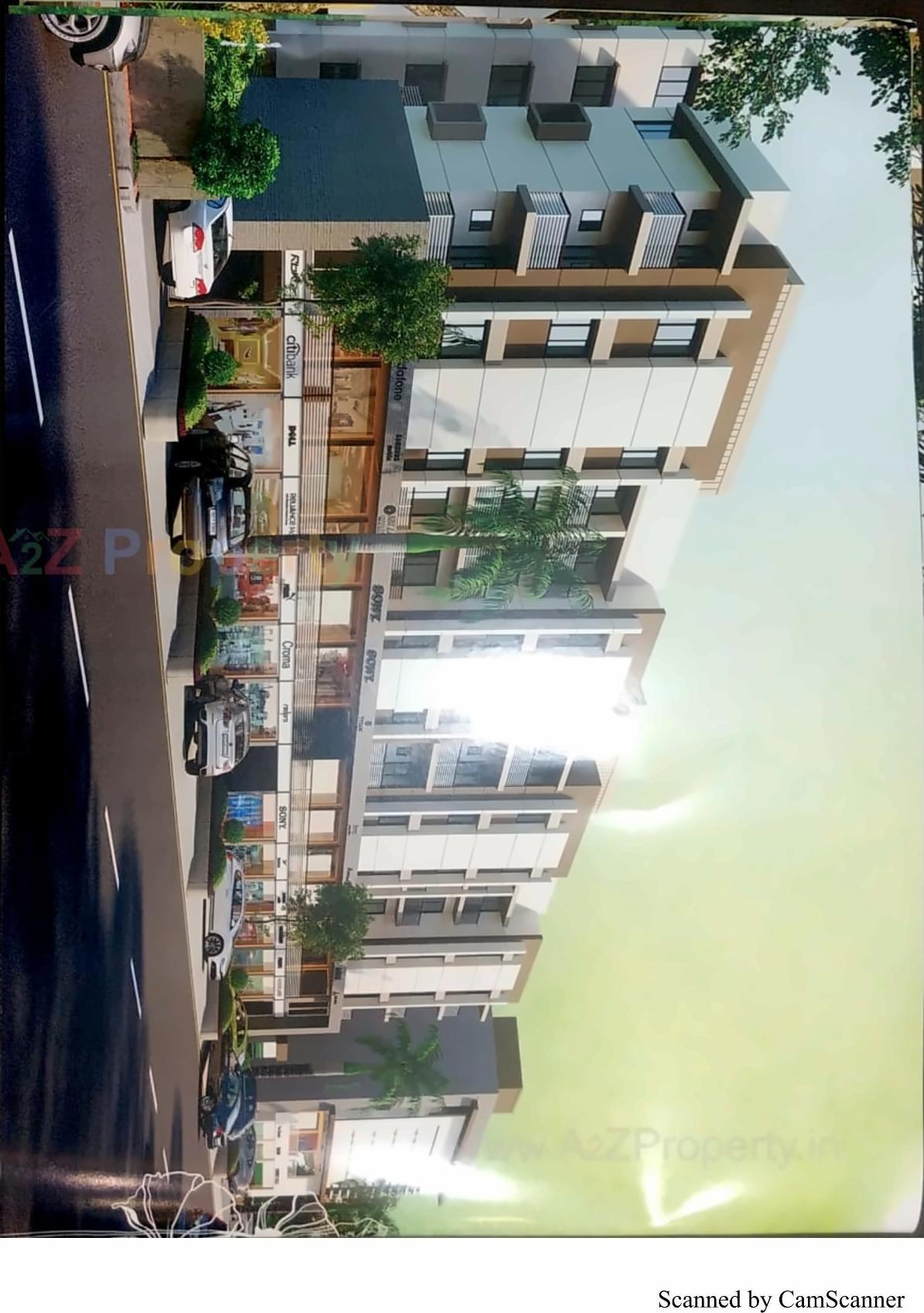3D Elevation of real estate project Siddhi Vinayak Green located at City, Surat, Gujarat