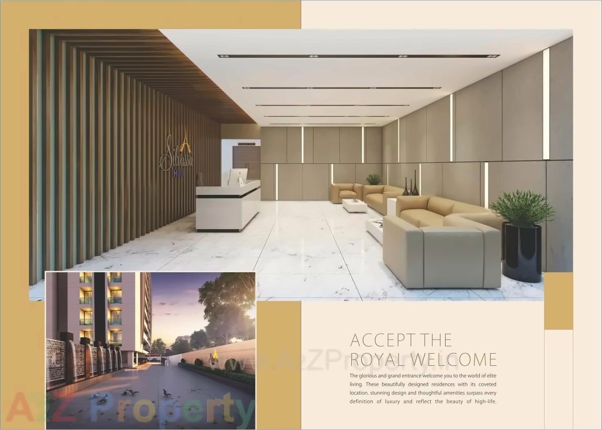 3D Elevation of real estate project Silvassa Hill located at Varachha, Surat, Gujarat