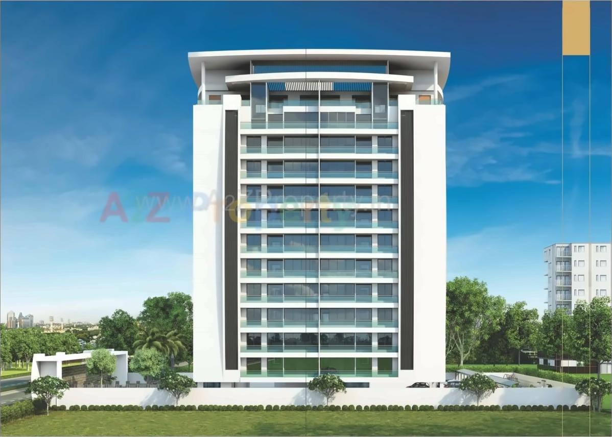 3D Elevation of real estate project Silvassa Hill located at Varachha, Surat, Gujarat
