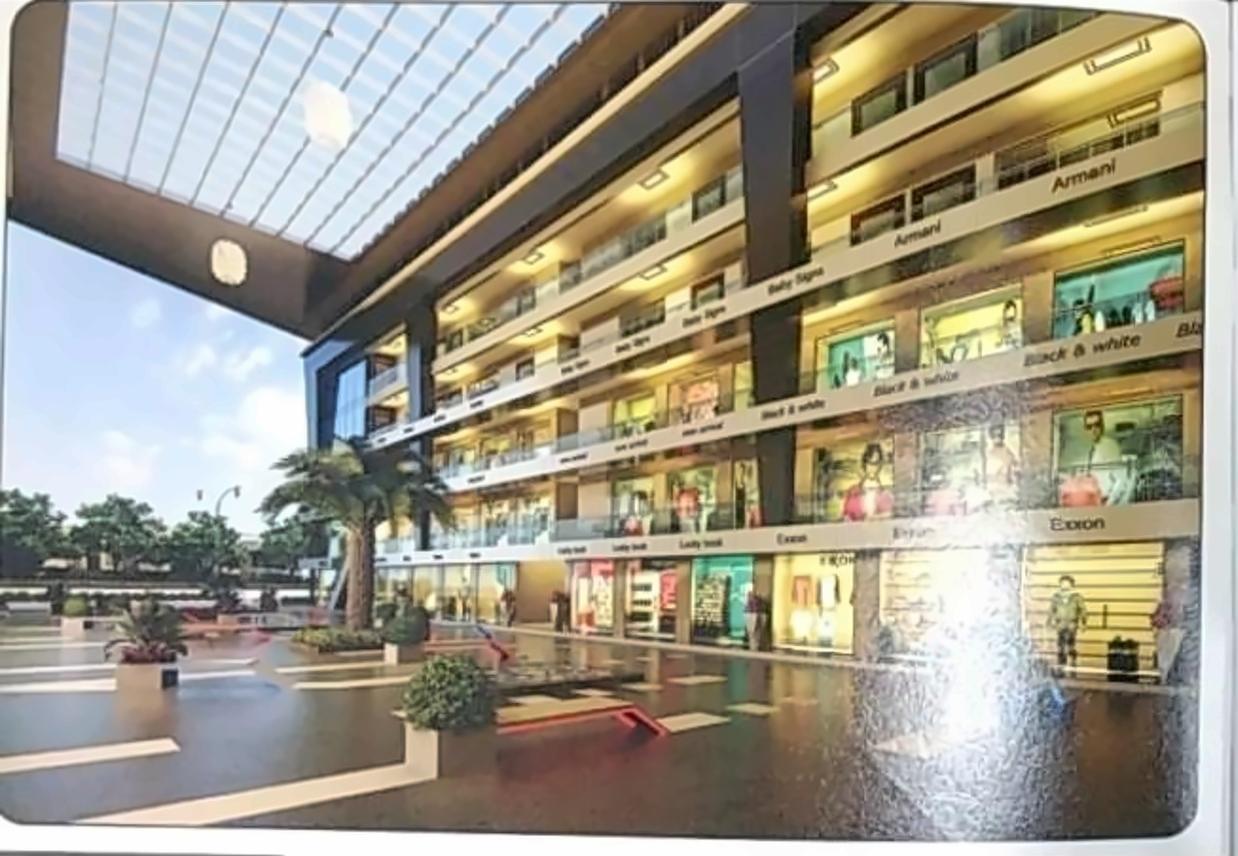 3D Elevation of real estate project Silver Business Hub located at Puna, Surat, Gujarat