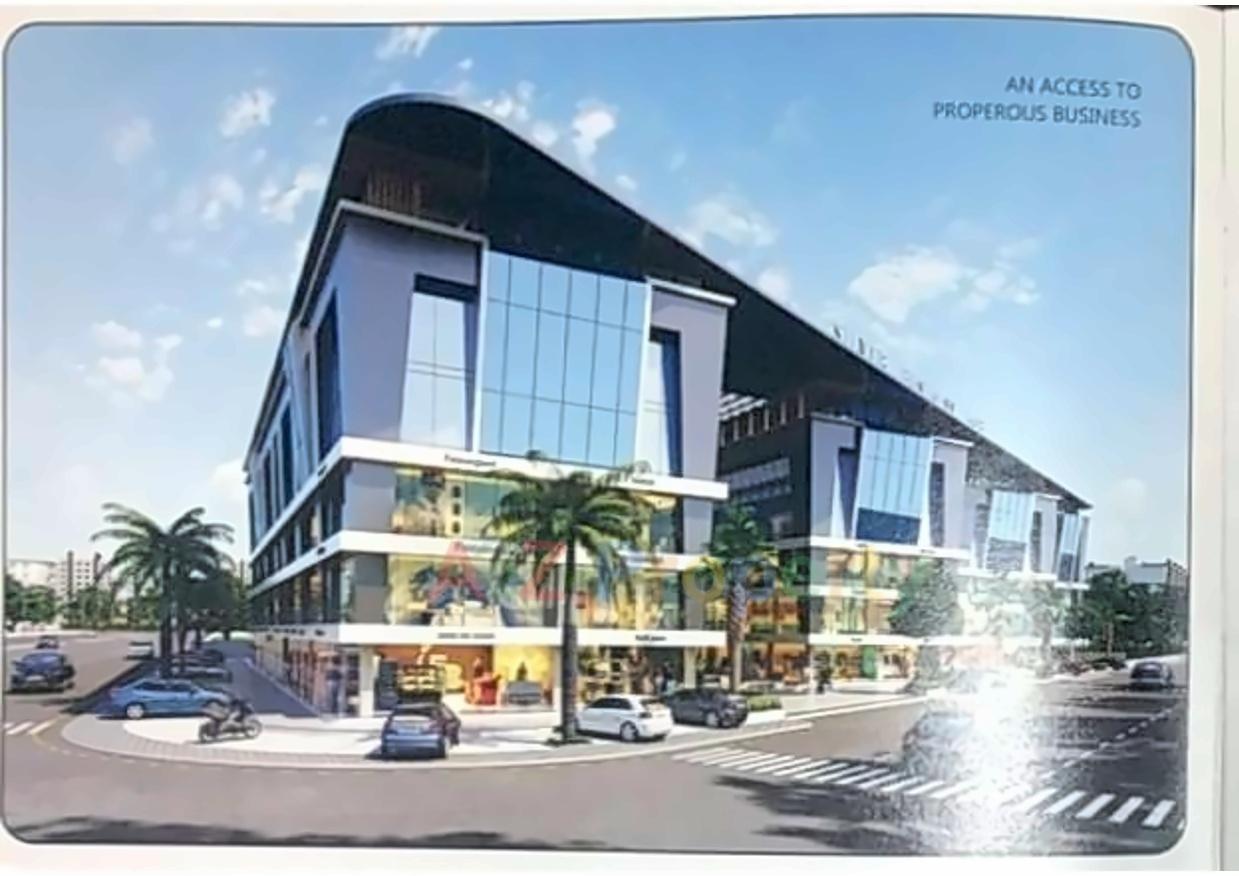 3D Elevation of real estate project Silver Business Hub located at Puna, Surat, Gujarat