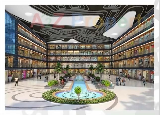 3D Elevation of real estate project Silver Business Point located at Utran, Surat, Gujarat