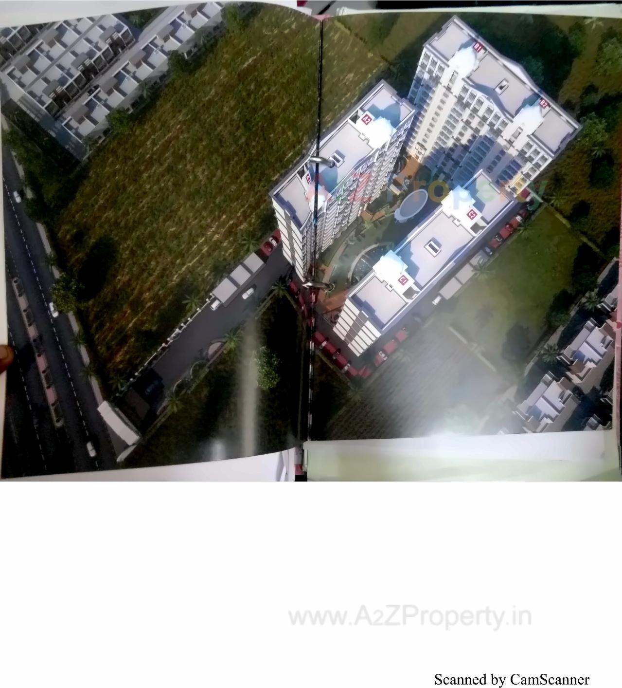 3D Elevation of real estate project Silver Luxuria located at Utran, Surat, Gujarat