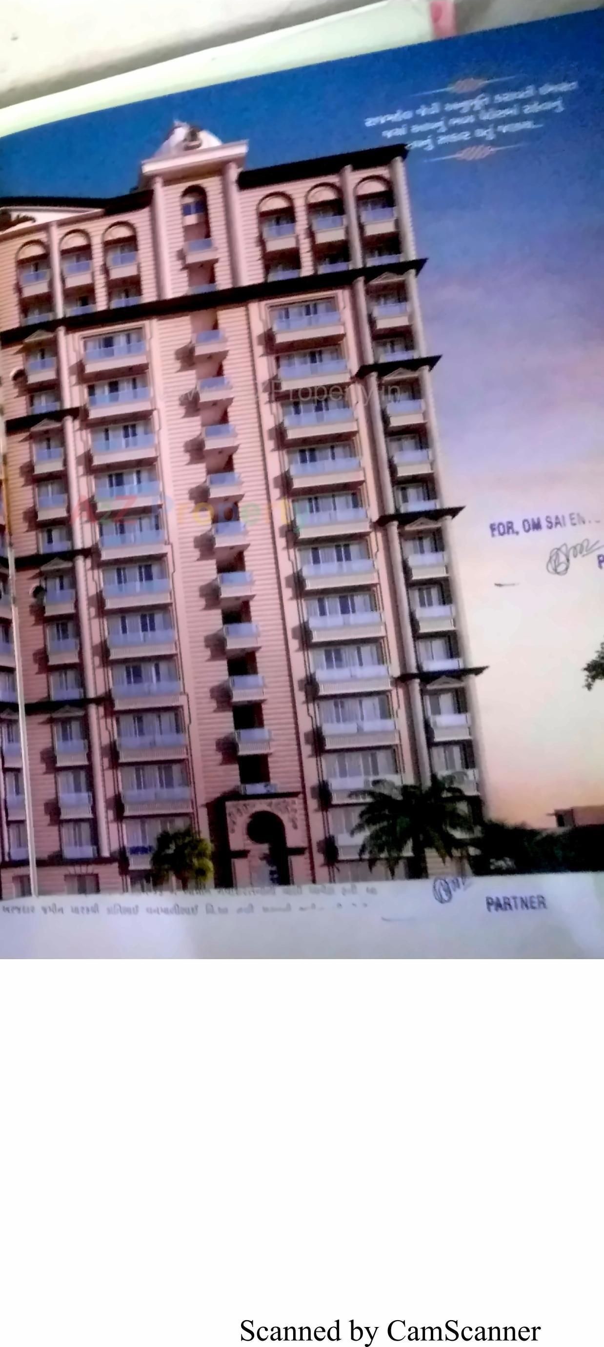 3D Elevation of real estate project Silver Luxuria located at Utran, Surat, Gujarat