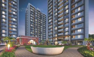 Elevation of real estate project Silver Sky located at Utran, Surat, Gujarat