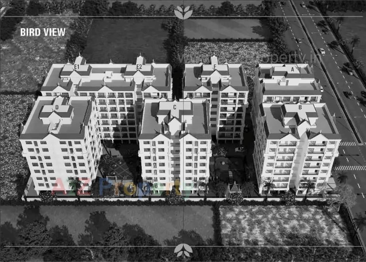 3D Elevation of real estate project Silver Status located at Variav, Surat, Gujarat