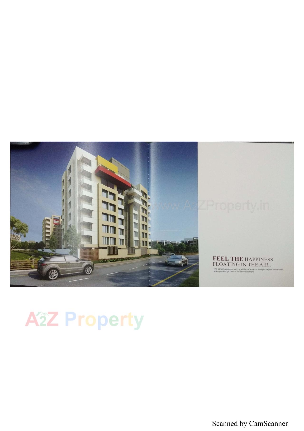 3D Elevation of real estate project Simandhar Hills located at Pal, Surat, Gujarat