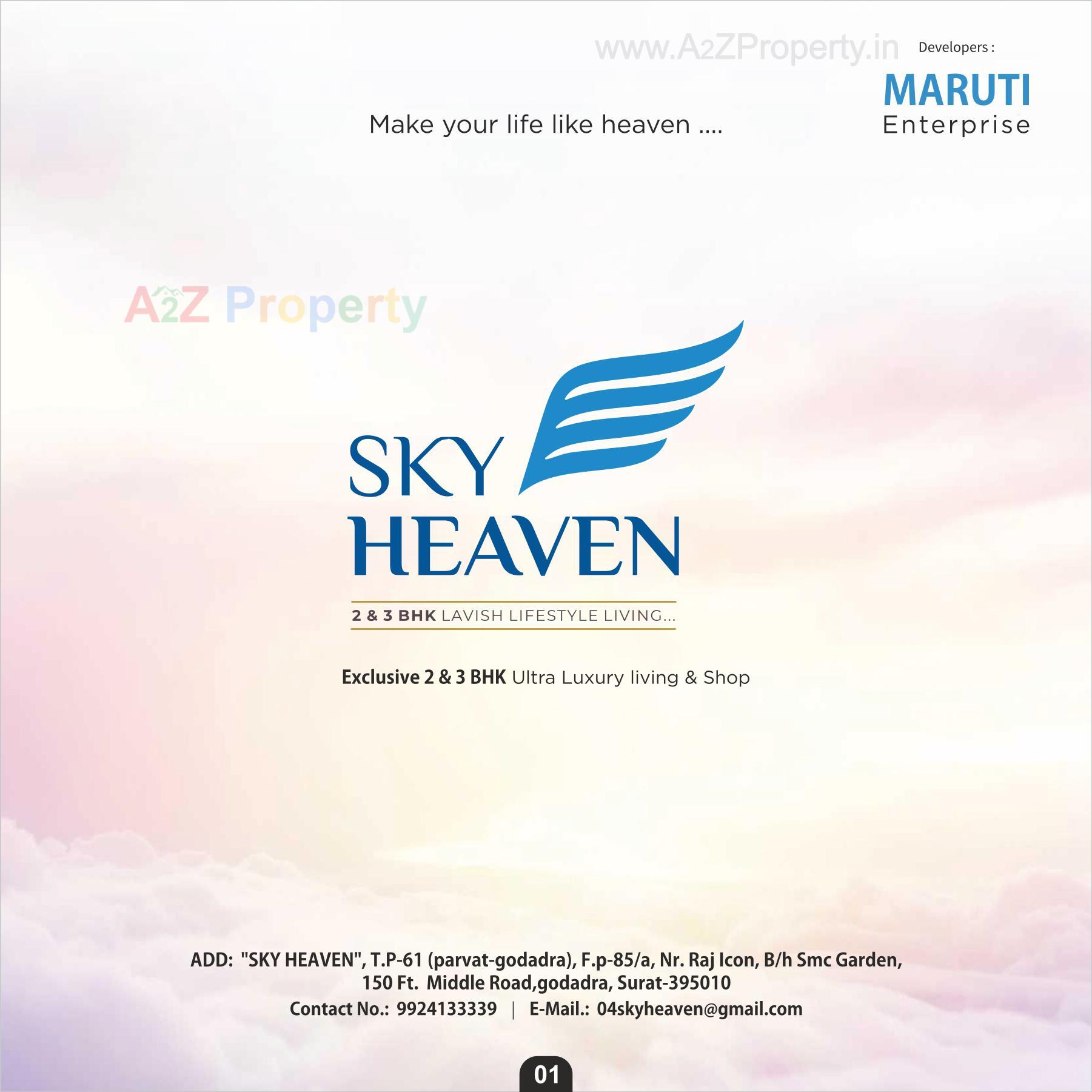  of real estate project Sky Heaven located at Godadara, Surat, Gujarat