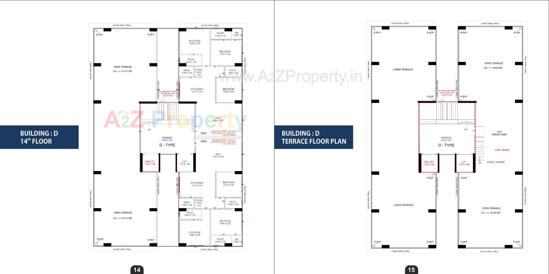 Layout of real estate project Sky Heaven located at Godadara, Surat, Gujarat