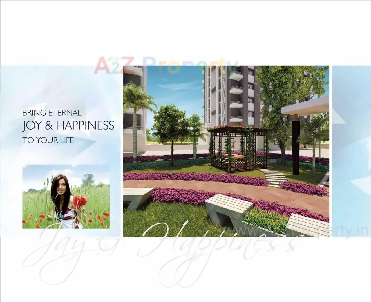 3D Elevation of real estate project Sky View Heights located at Parvat, Surat, Gujarat