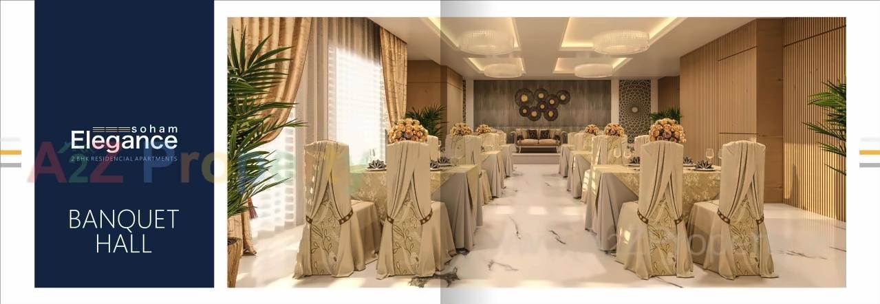 3D Elevation of real estate project Soham Elegance C,d+e located at Pal, Surat, Gujarat