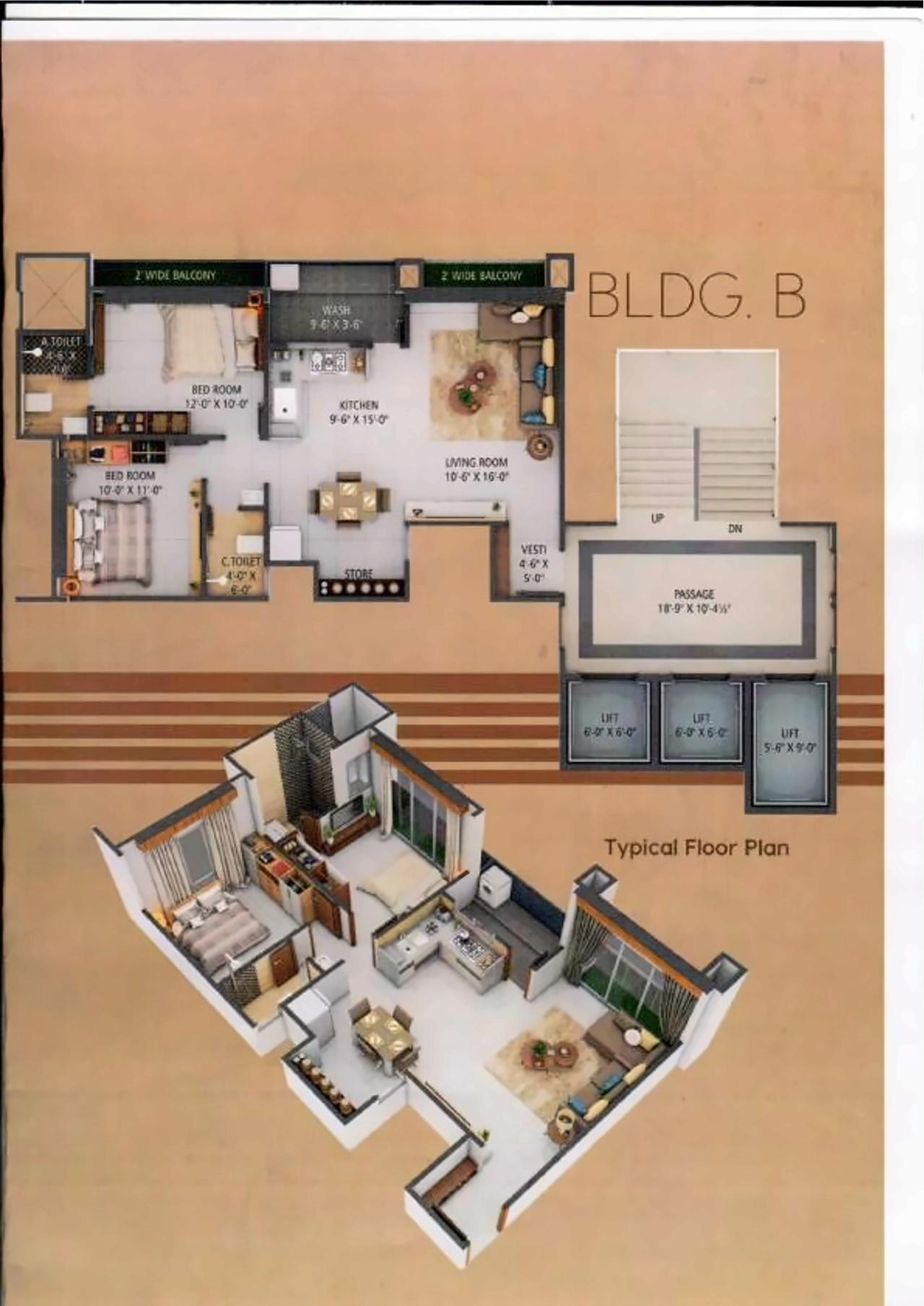 Layout of real estate project Soham Pride located at Pal, Surat, Gujarat