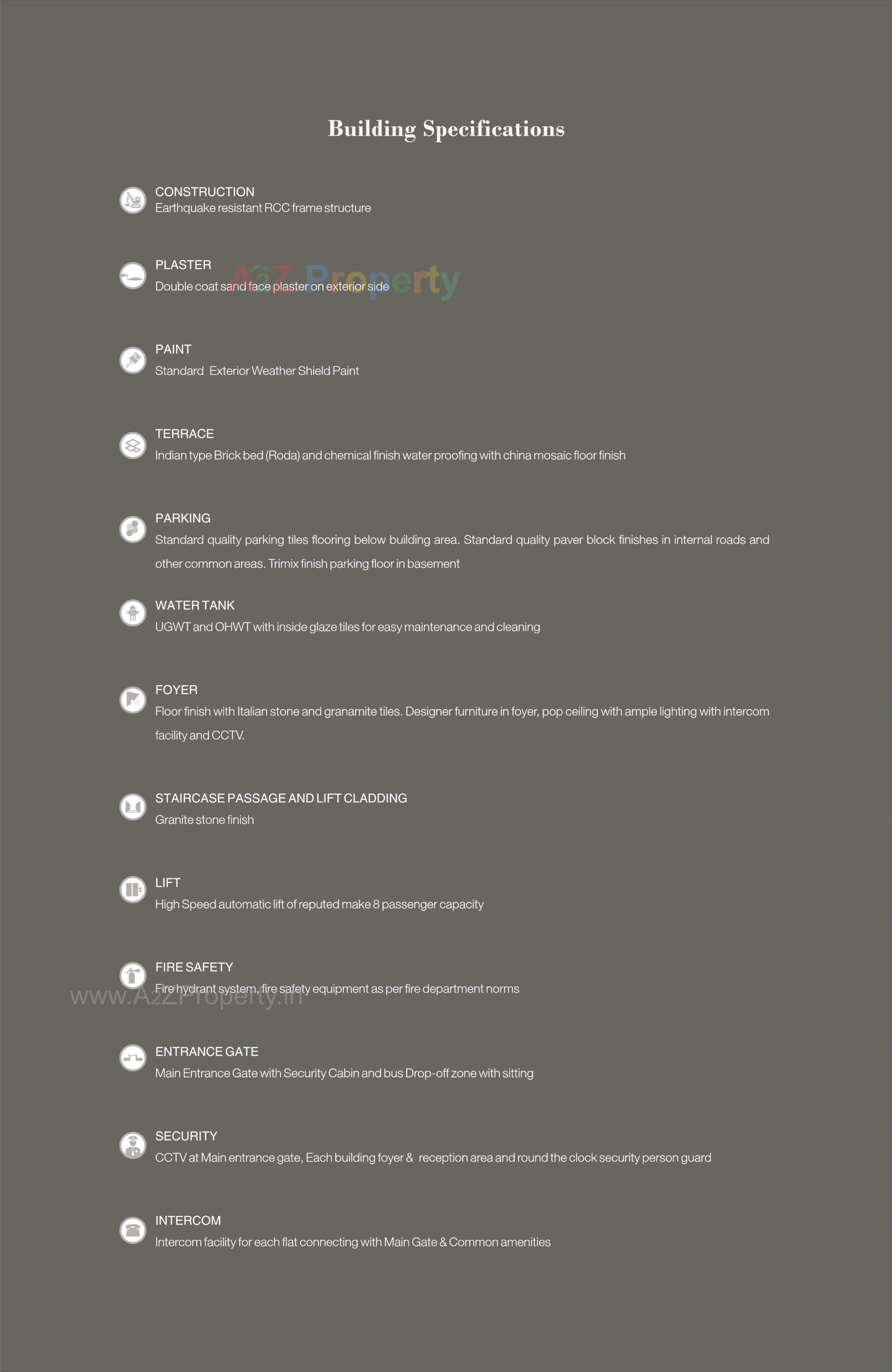 Project Specifications