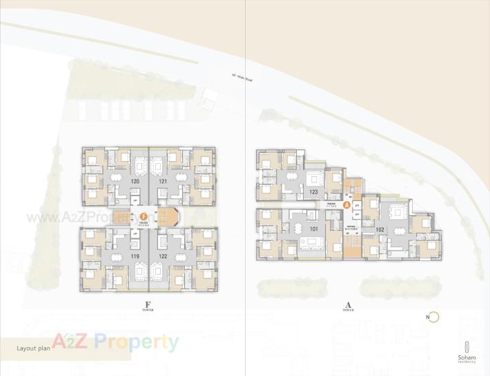 Soham Residency (i, A F) 4 BHK Privilege living Sparkle of Luxury