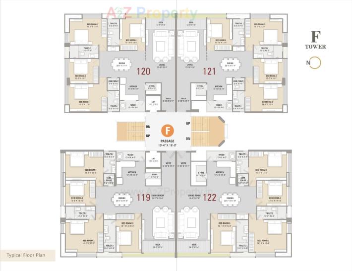 Soham Residency (i, A F) 4 BHK Privilege living Sparkle of Luxury