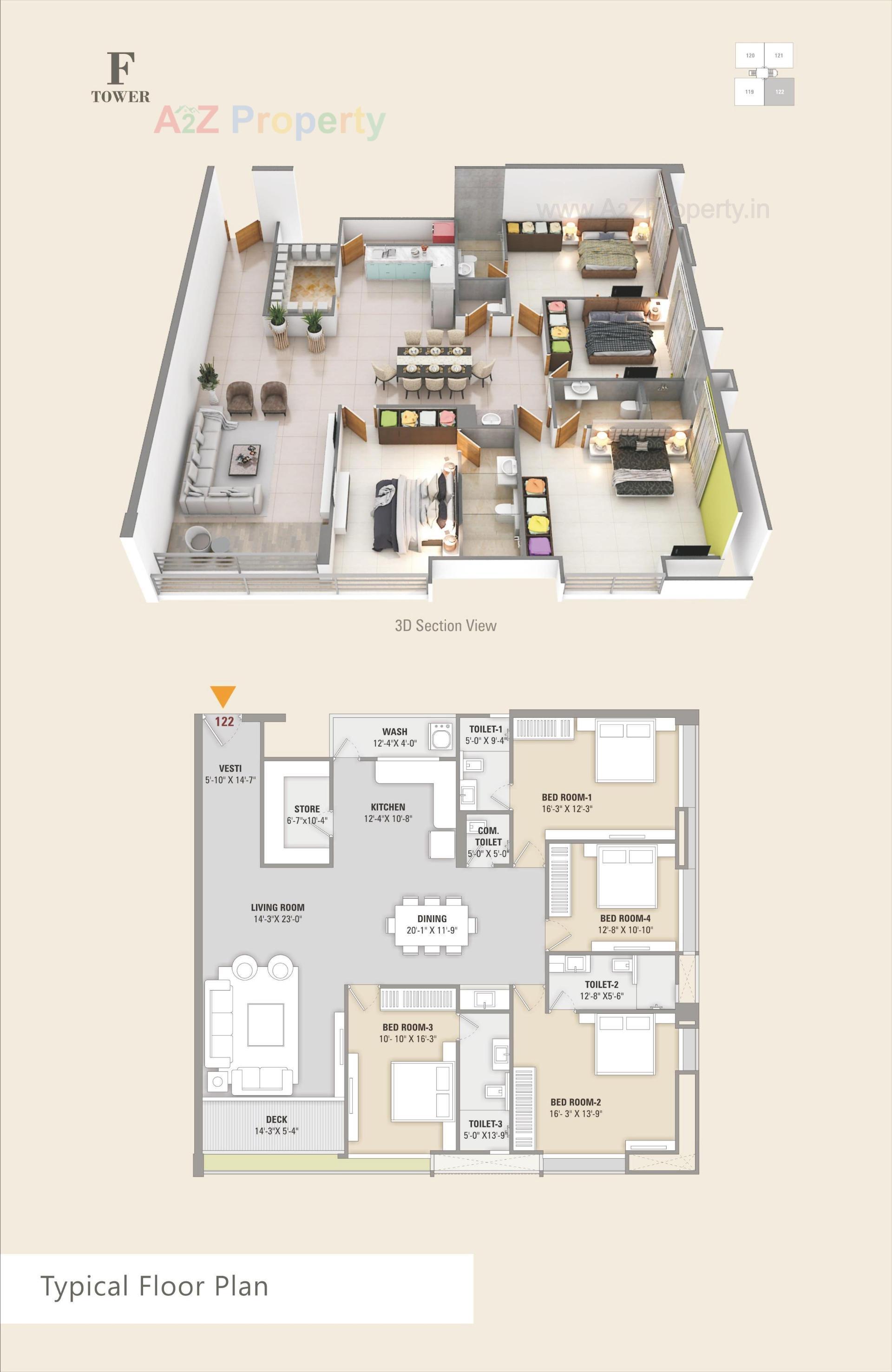 Layout of real estate project Soham Residency (i,  A   F) located at Lal-darwaja, Surat, Gujarat