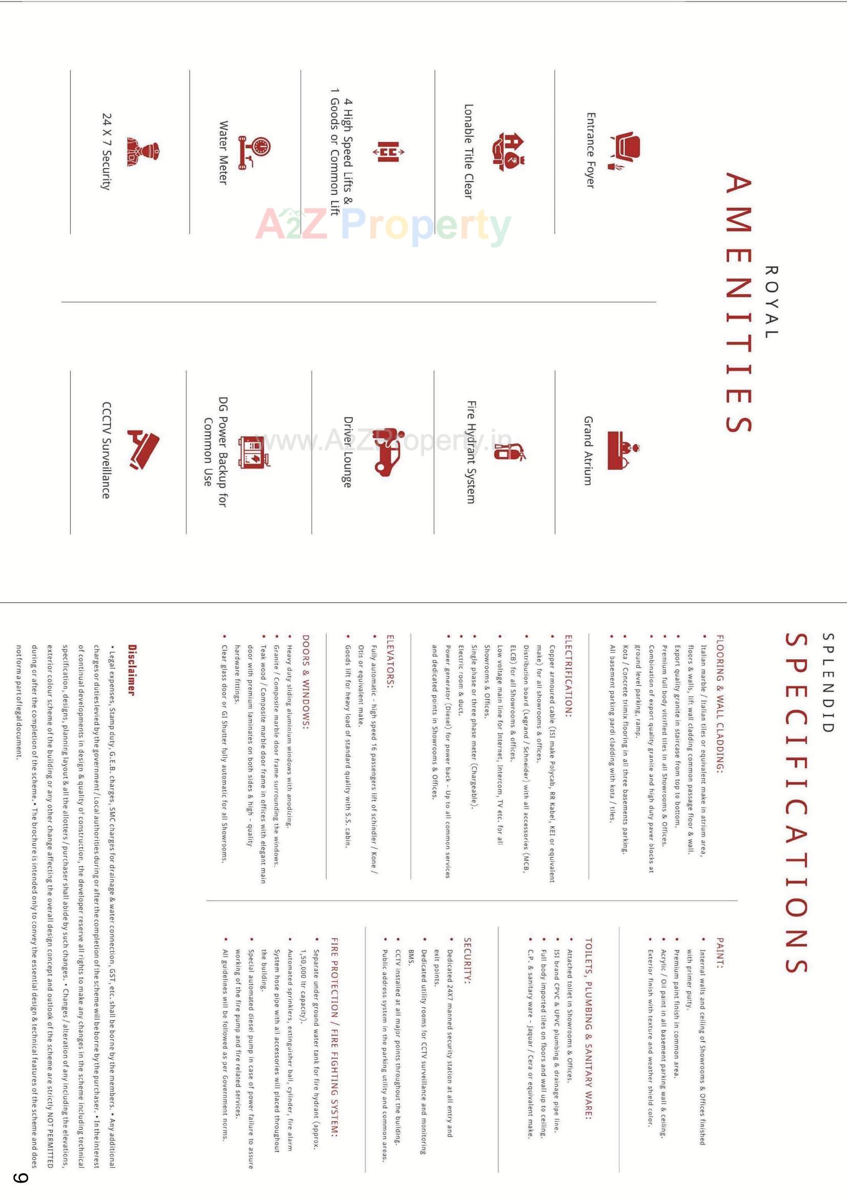  of real estate project Solaris Bay View located at Piplod, Surat, Gujarat