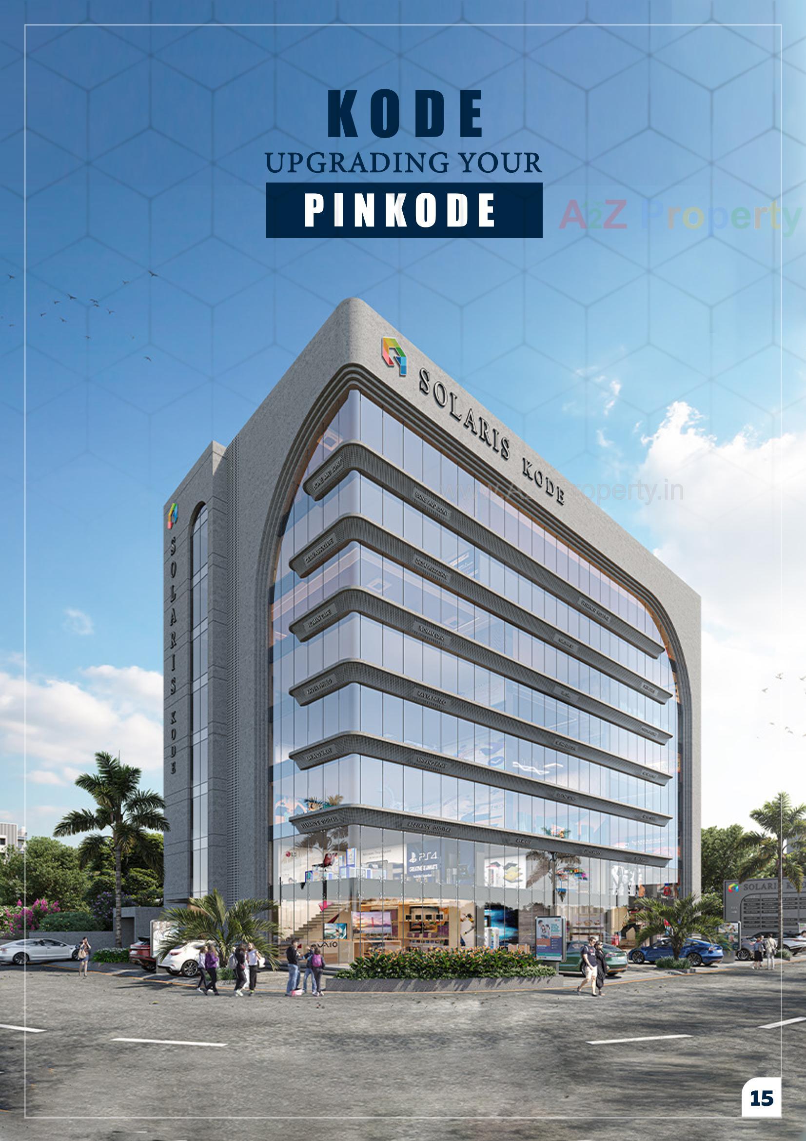 3D Elevation of real estate project Solaris Kode located at Bharthana-vesu, Surat, Gujarat