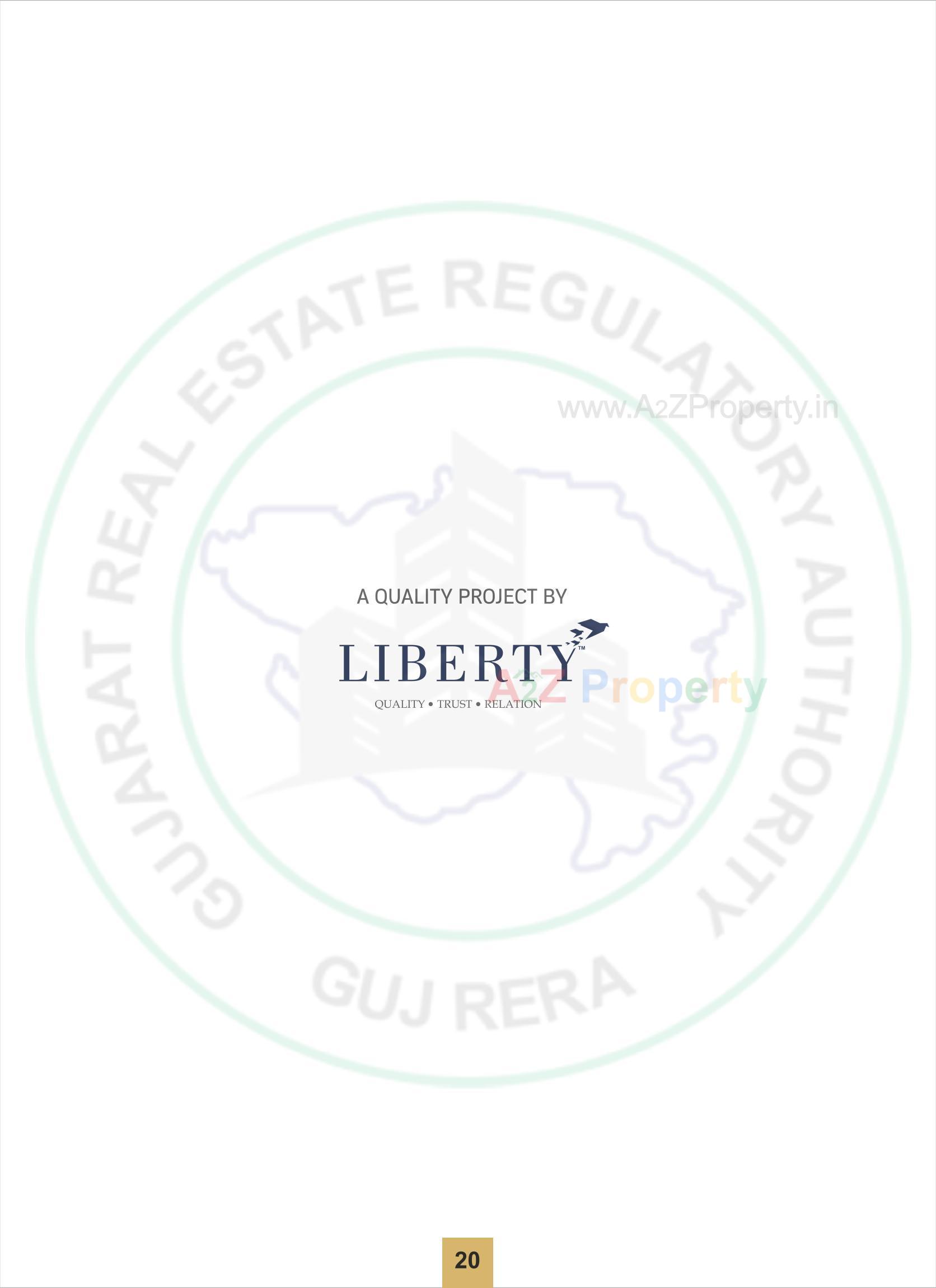  of real estate project Solitaire Liberty located at Abrama, Surat, Gujarat