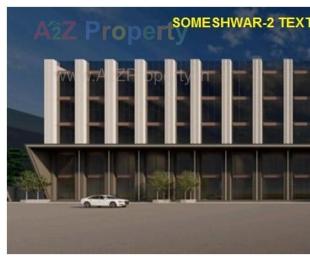 Elevation of real estate project Someshwar Textile Market located at Anjana, Surat, Gujarat