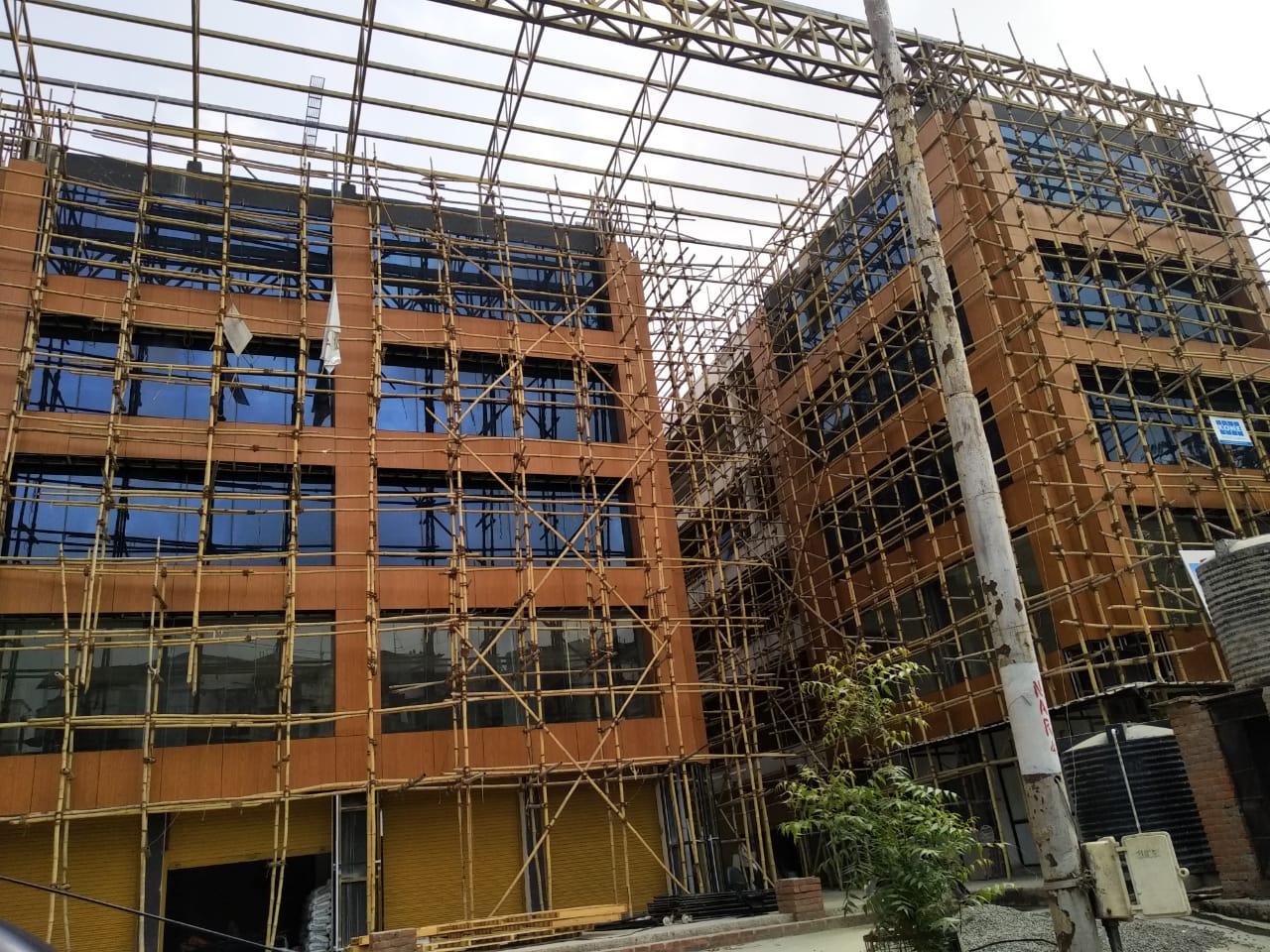 158430_const of real estate project Sovereign Shoppers located at Adajan, Surat, Gujarat