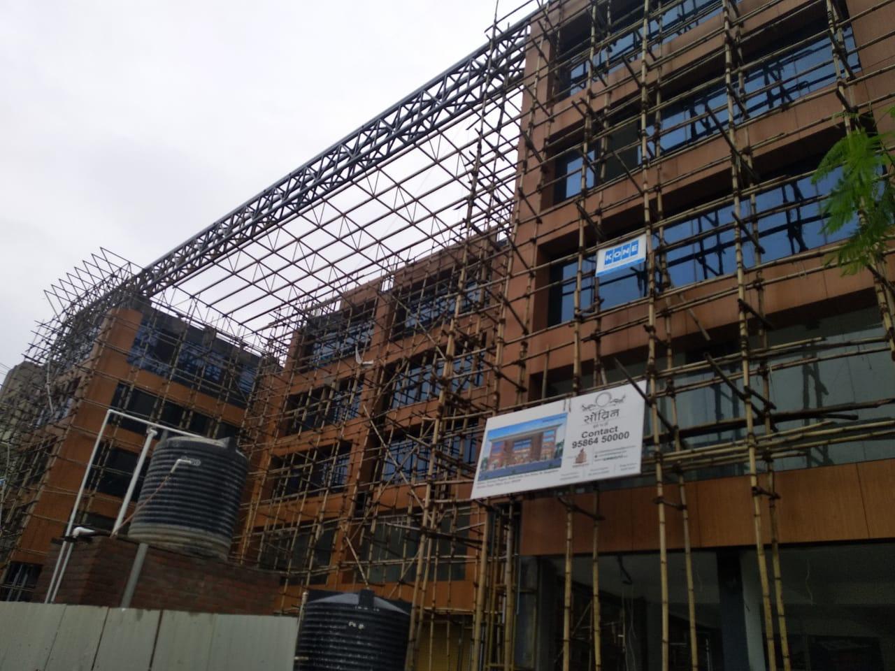 202157_const of real estate project Sovereign Shoppers located at Adajan, Surat, Gujarat