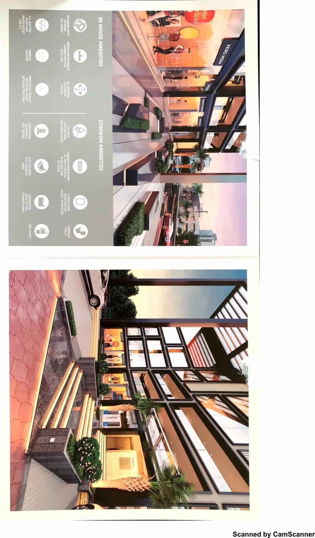 3D Elevation of real estate project Speranza Business Hub located at Pal, Surat, Gujarat