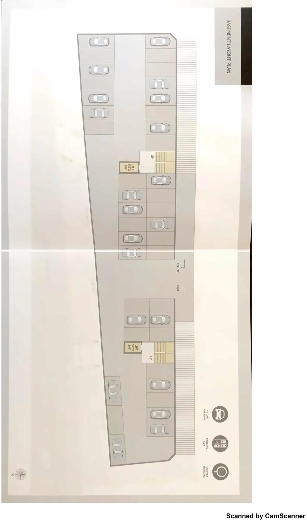 Layout of real estate project Speranza Business Hub located at Pal, Surat, Gujarat