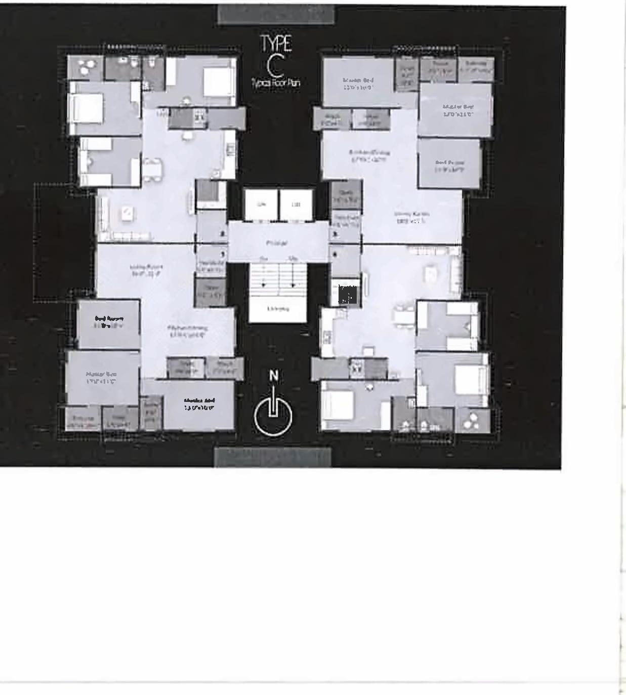 Layout of real estate project Stylome Heights located at Parvat, Surat, Gujarat
