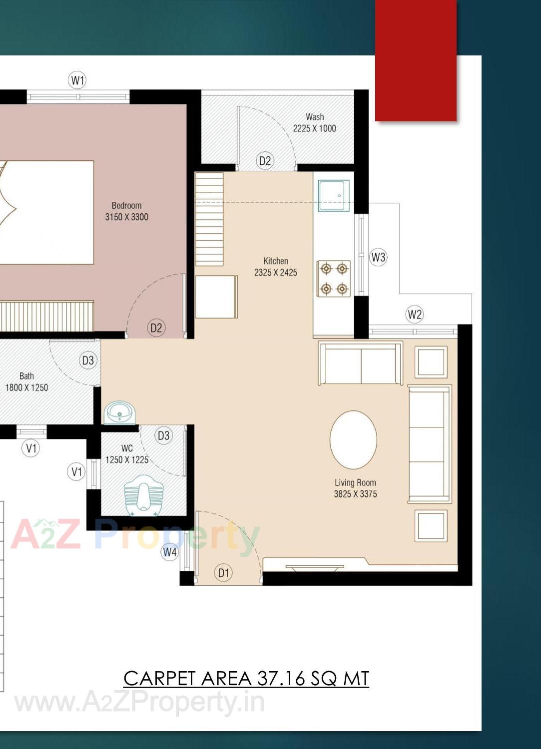 Layout of real estate project Suda Ews At F P  101 T P   45 (navagam Vav)(pmay Ahp) located at Navagam, Surat, Gujarat