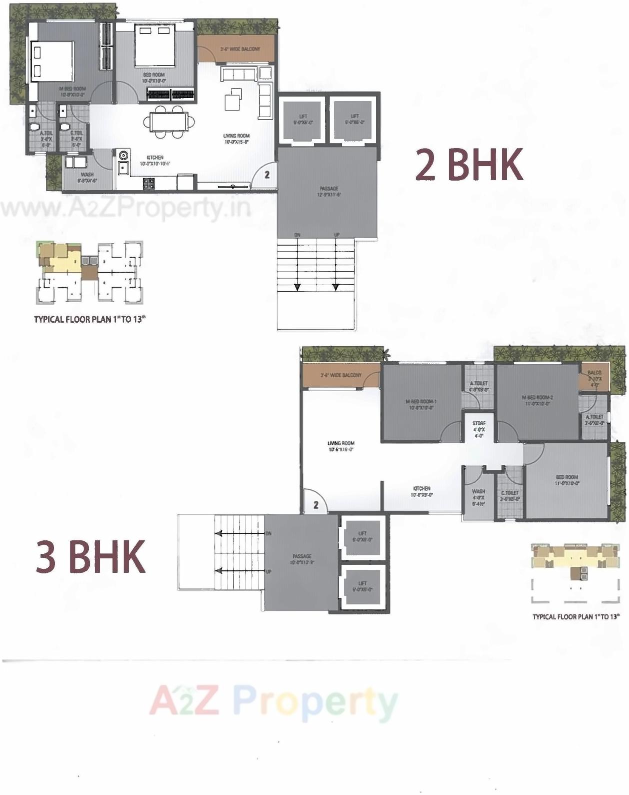Layout of real estate project Sumeru Sky Residency located at Varachha, Surat, Gujarat