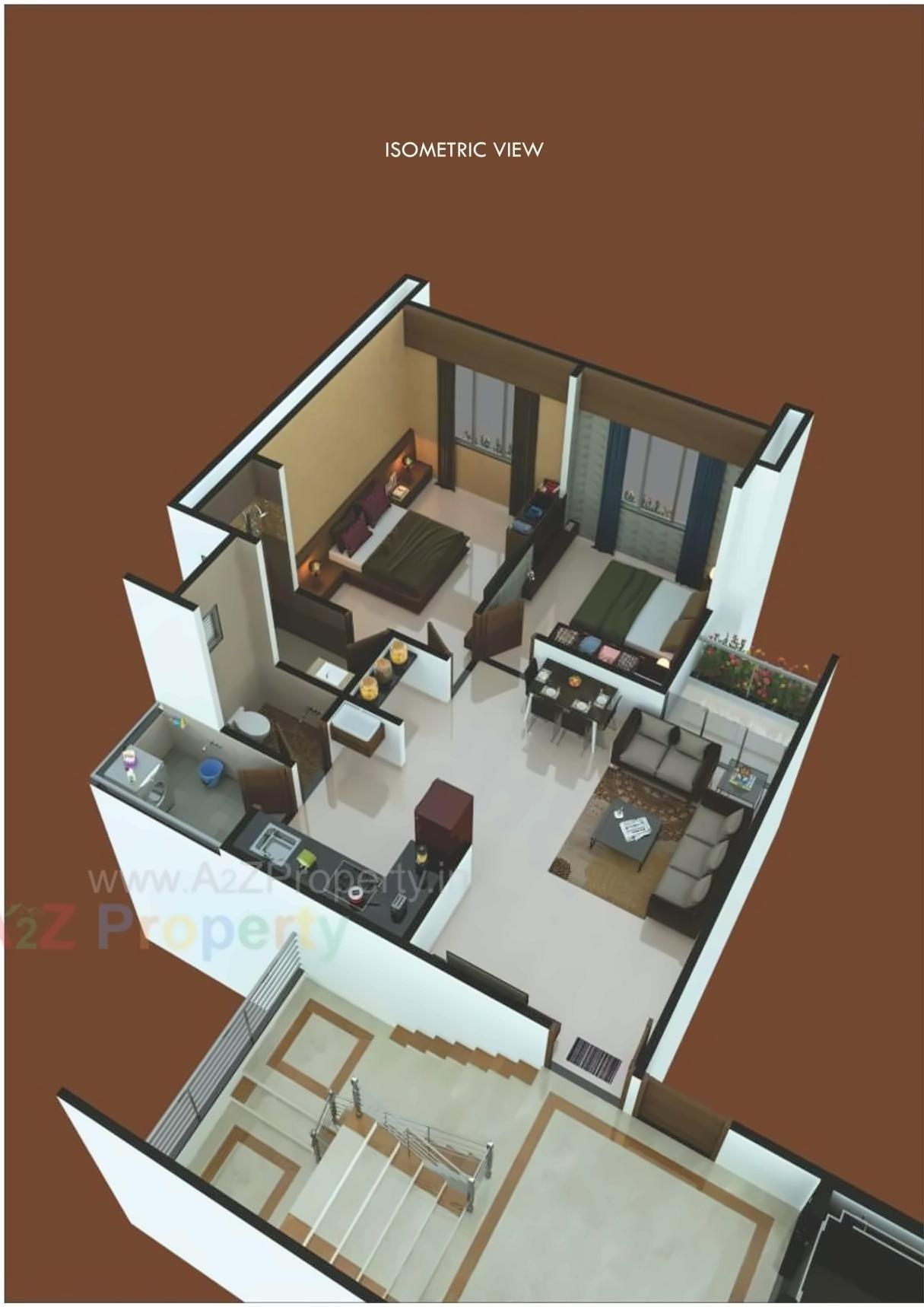 Layout of real estate project Sun Residency located at Puna, Surat, Gujarat