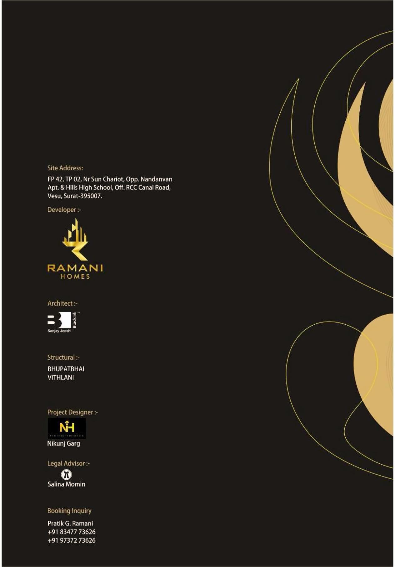  of real estate project Sun Rise located at Vesu, Surat, Gujarat