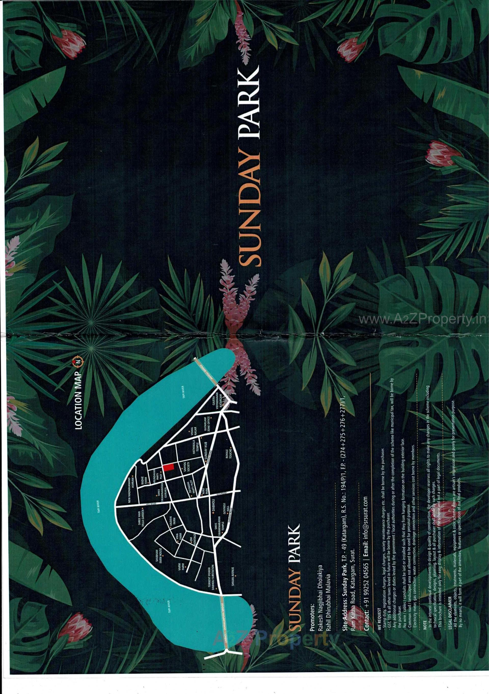  of real estate project Sunday Park located at Katargam, Surat, Gujarat