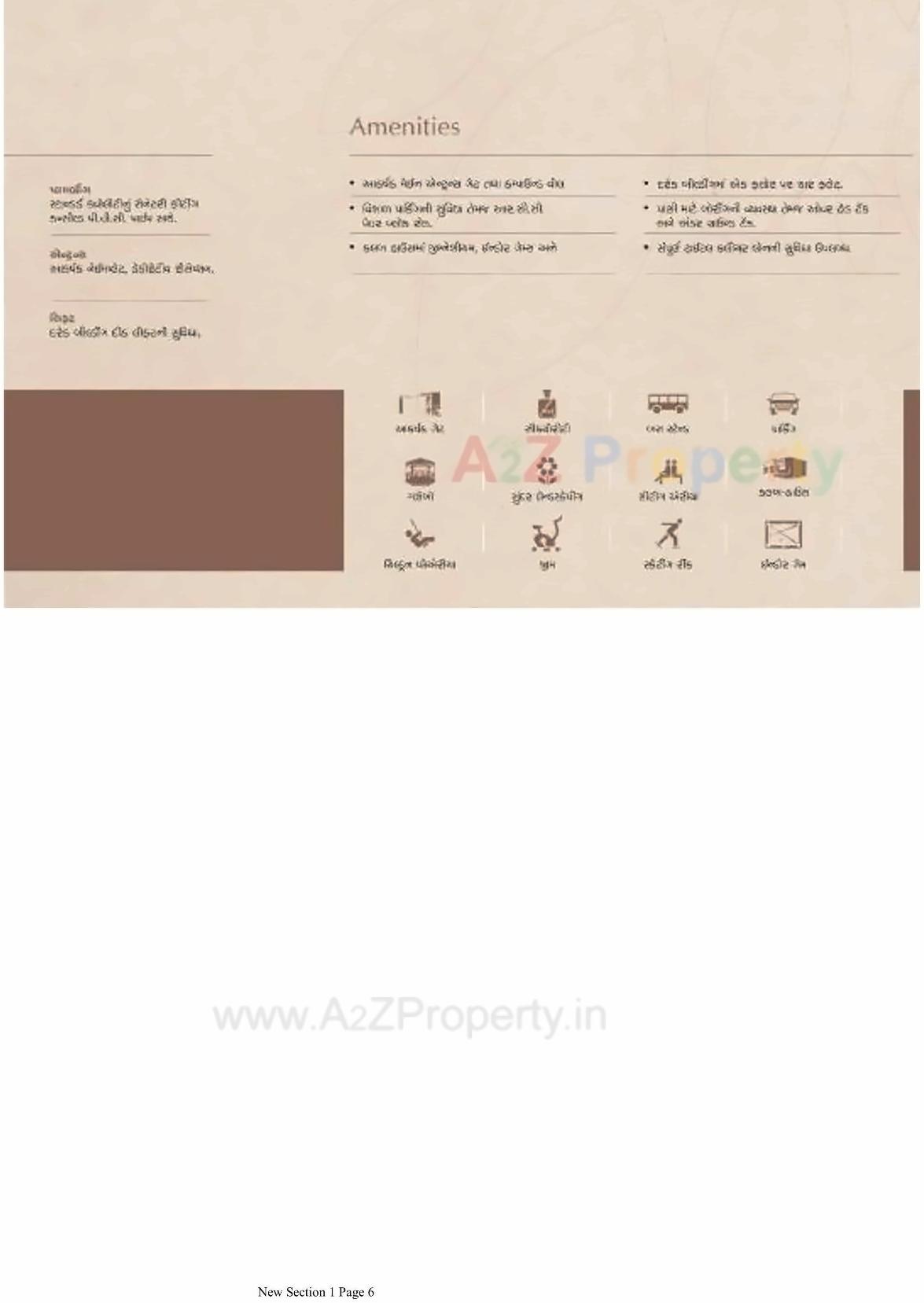  of real estate project Sunday Residency located at Surat, Surat, Gujarat