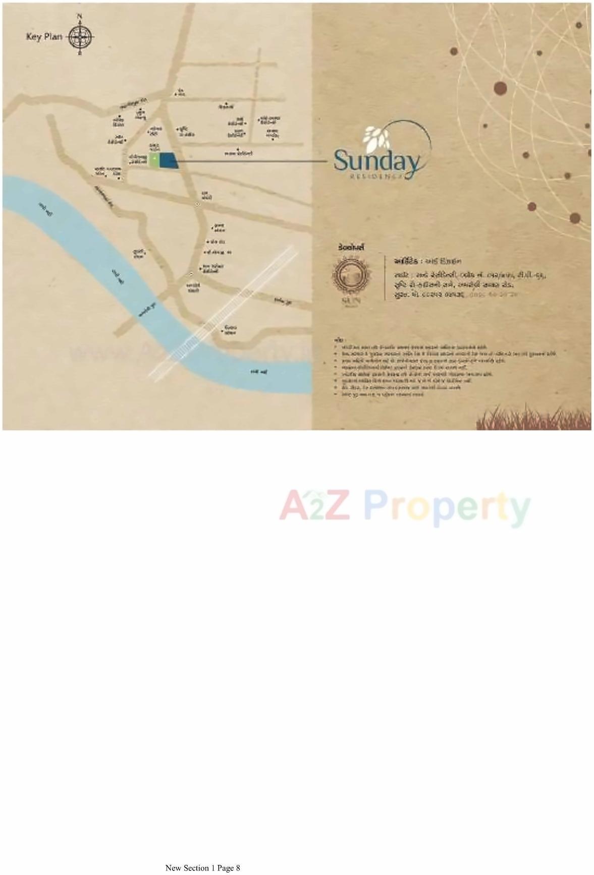  of real estate project Sunday Residency located at Surat, Surat, Gujarat
