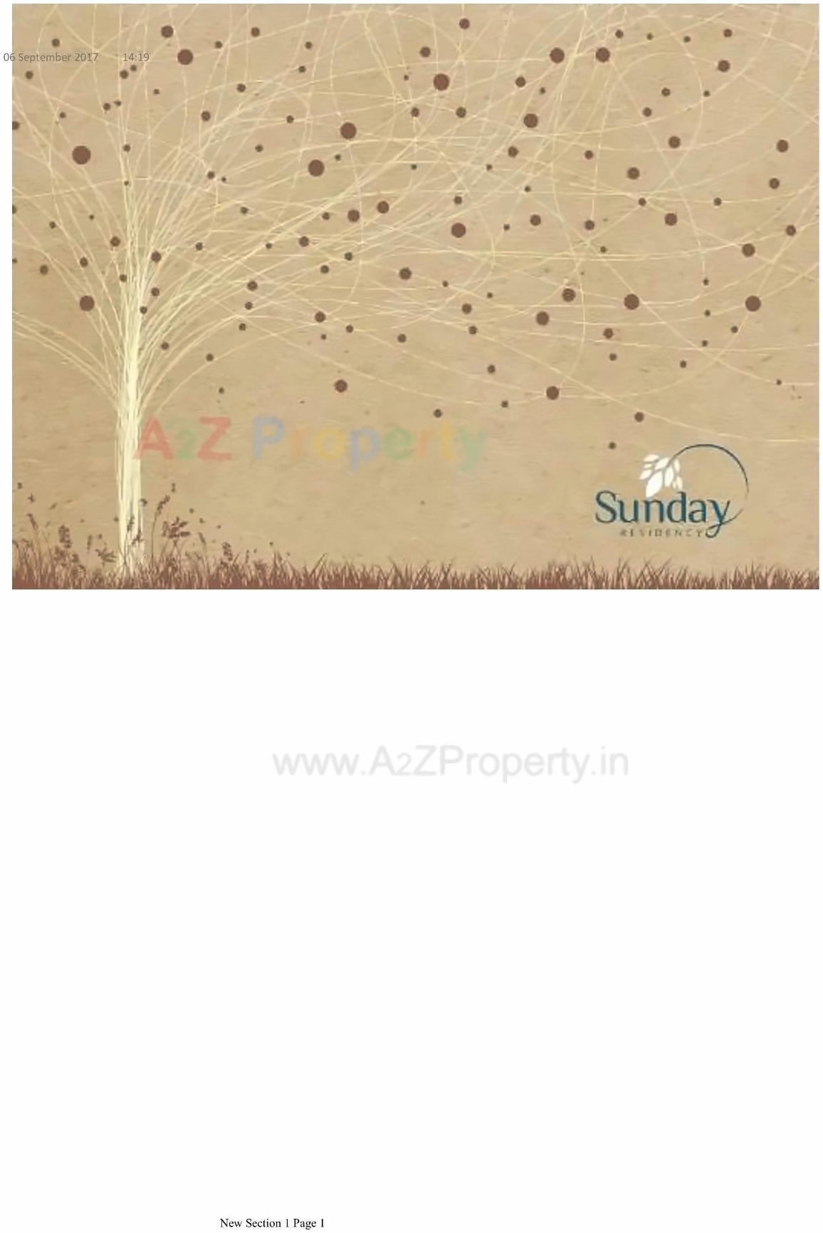 of real estate project Sunday Residency located at Surat, Surat, Gujarat