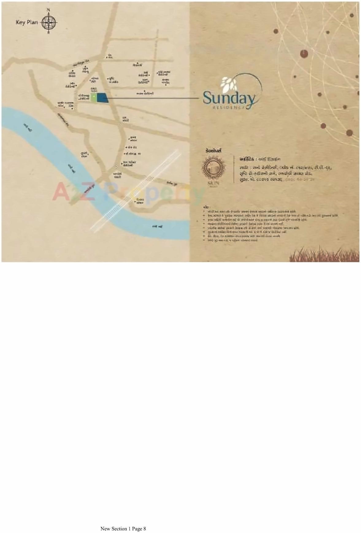  of real estate project Sunday Residency located at Surat, Surat, Gujarat