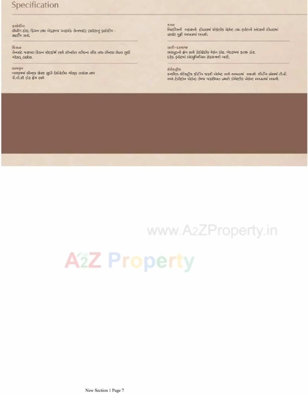  of real estate project Sunday Residency located at Kosad, Surat, Gujarat