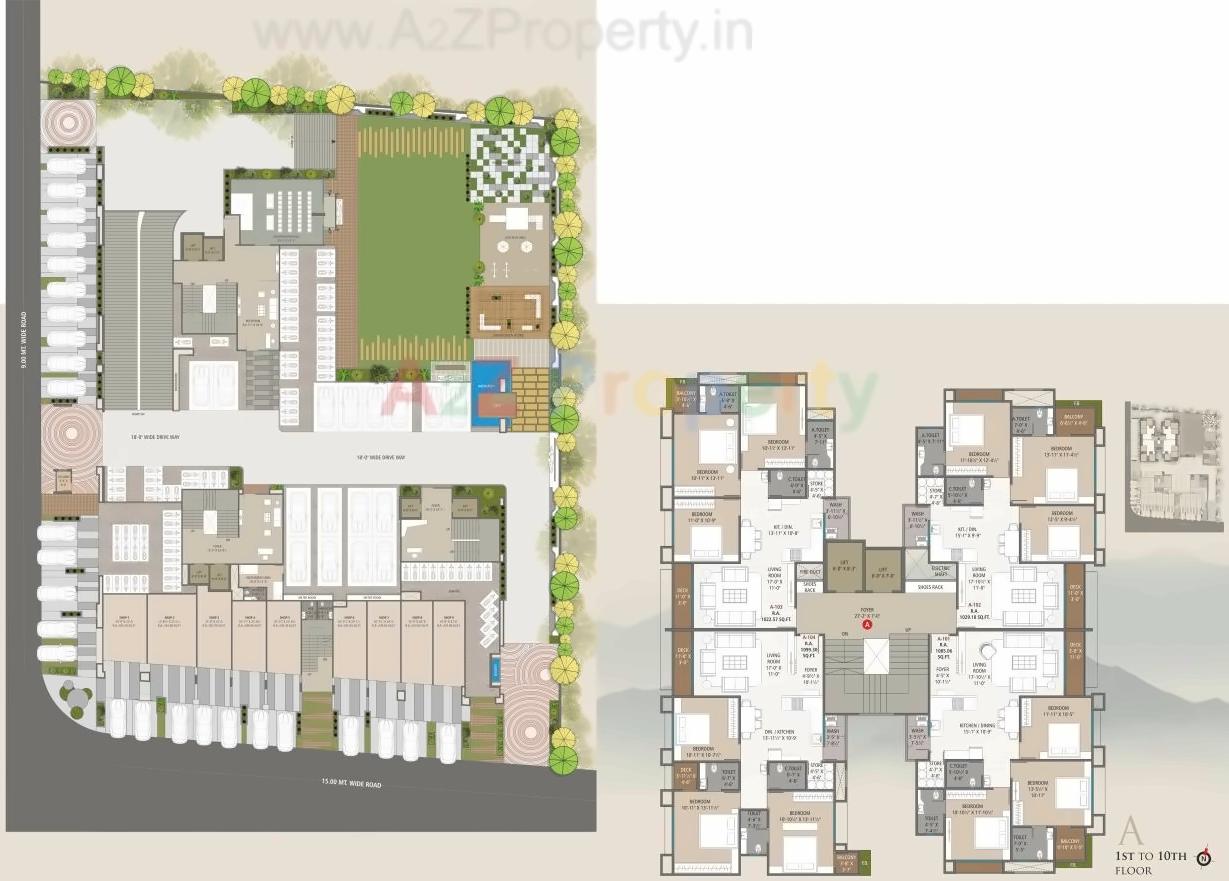 Layout of real estate project Supath Enclave located at Surat, Surat, Gujarat