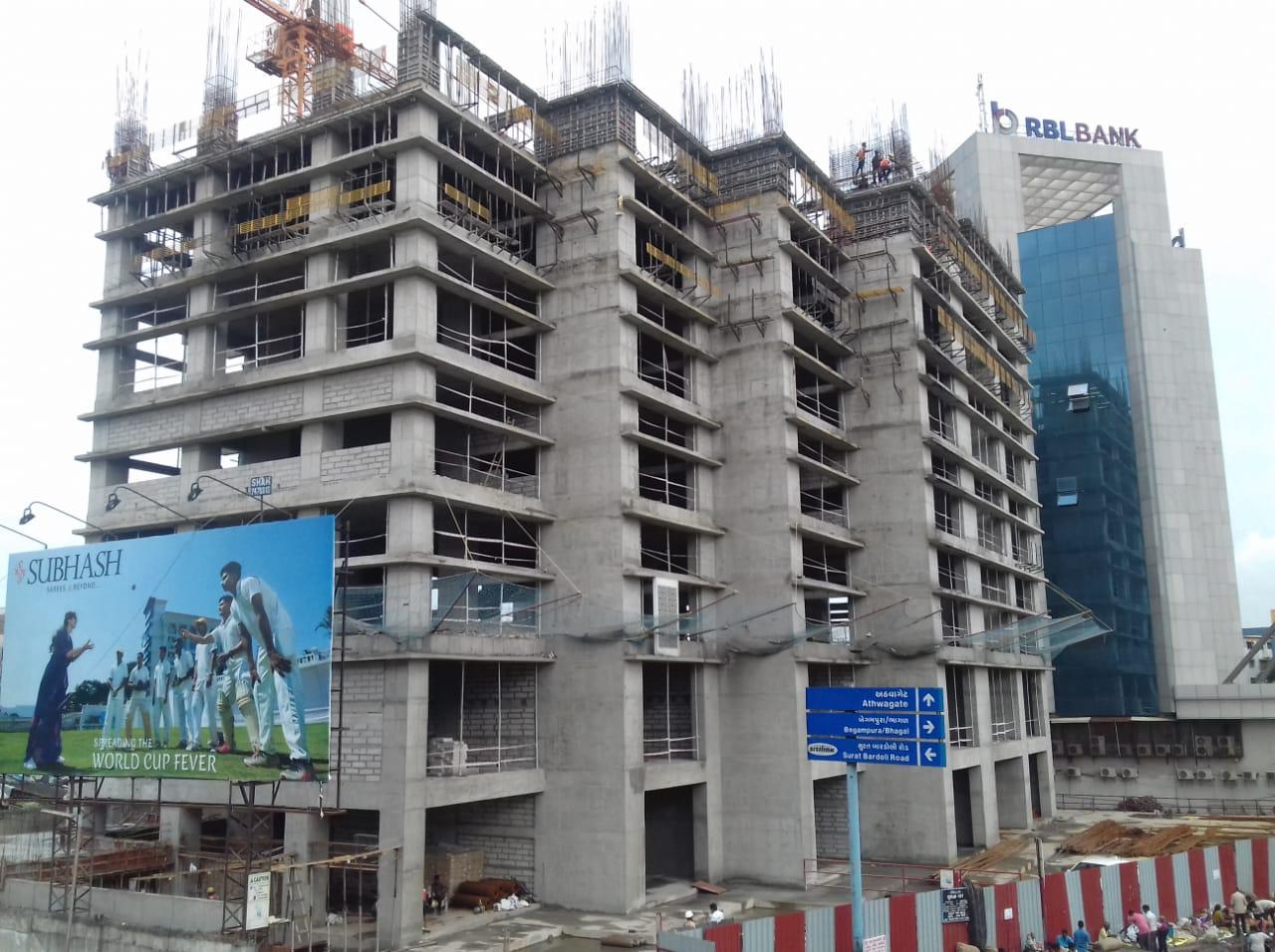 168410_const of real estate project Surana 10 located at Umarwada, Surat, Gujarat