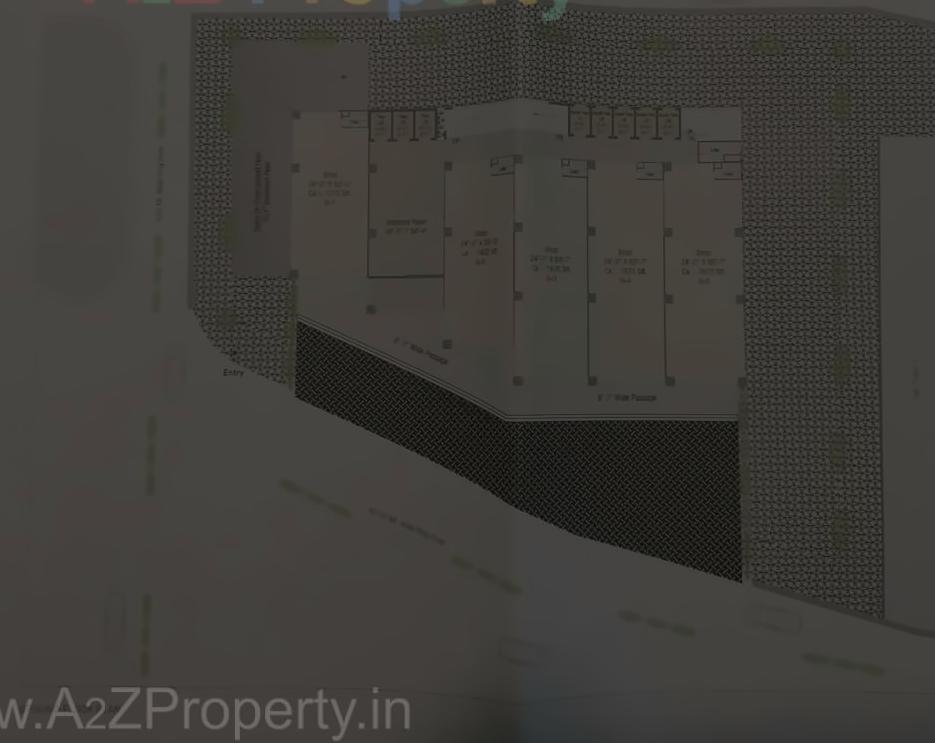 Layout of real estate project Surana 10 located at Umarwada, Surat, Gujarat