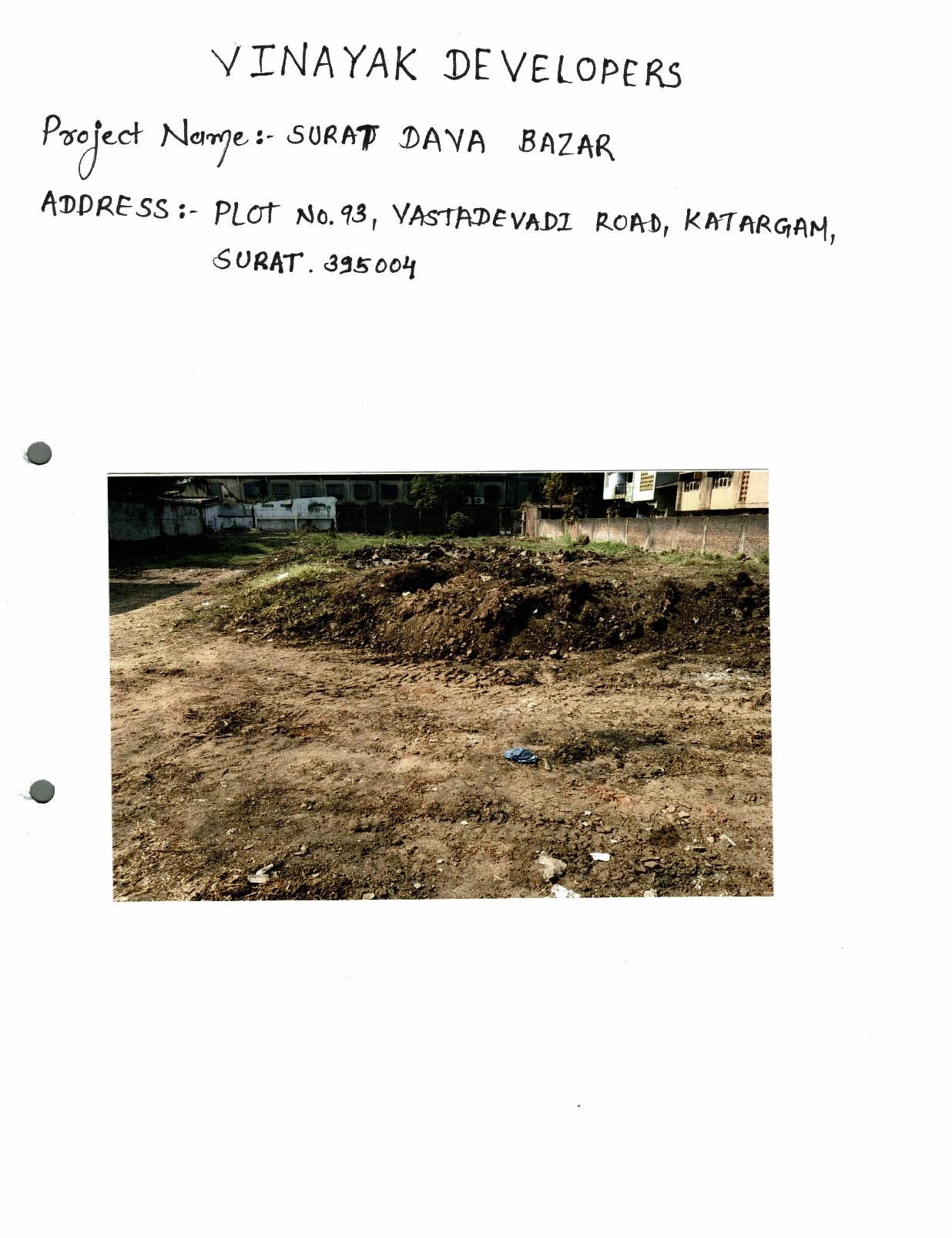 97988_const of real estate project Surat Dawa Bazar located at Katar, Surat, Gujarat