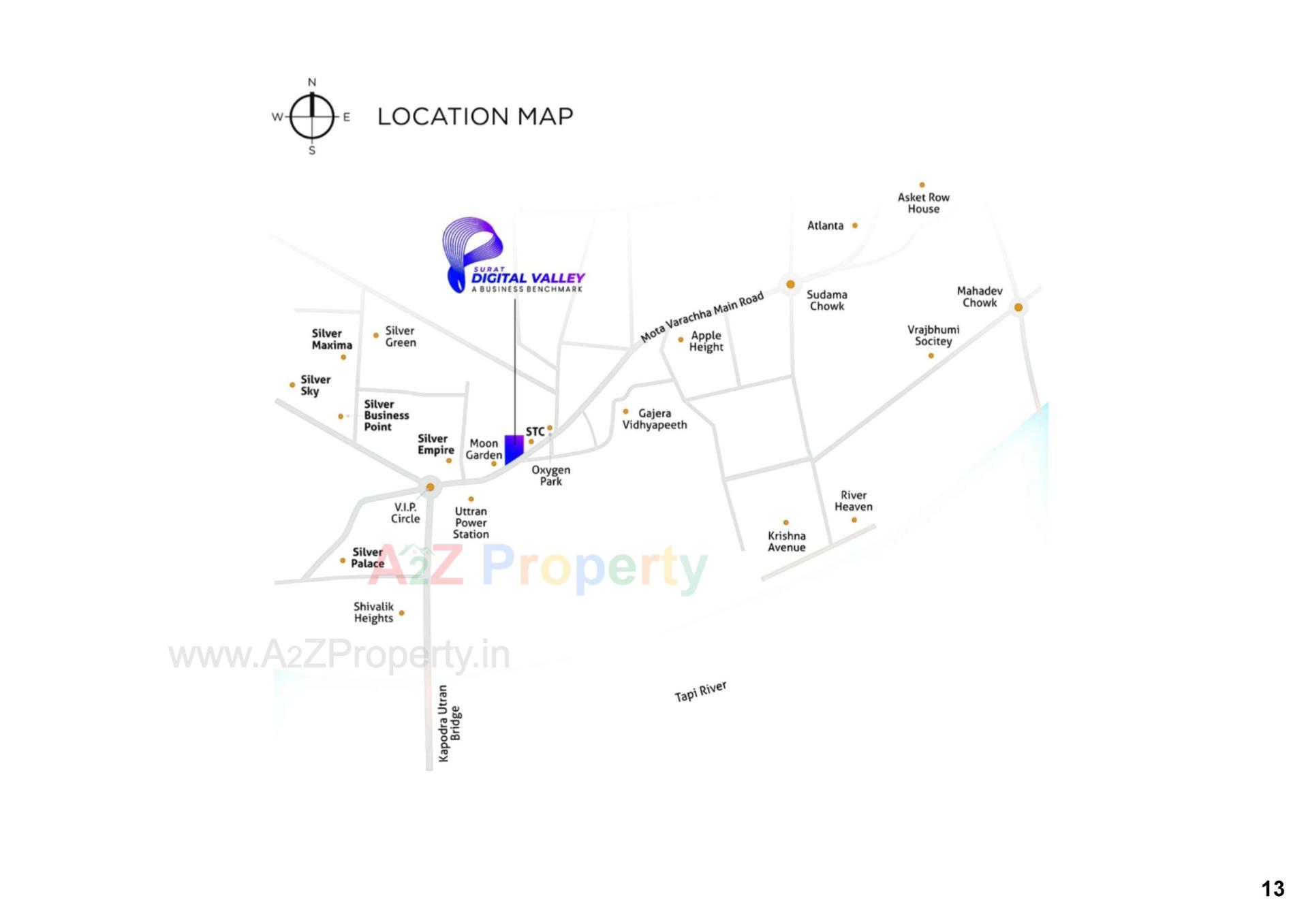  of real estate project Surat Digital Valley located at Utran, Surat, Gujarat