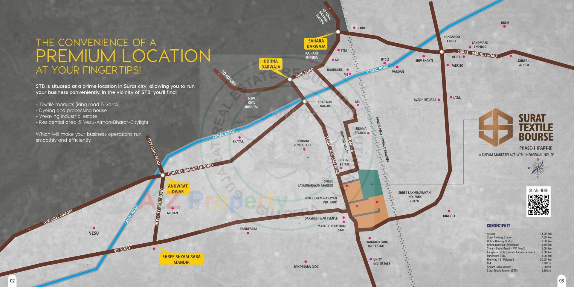  of real estate project Surat Textile Bourse (part B) located at Udhna, Bhedwad, Dindoli, Surat, Gujarat