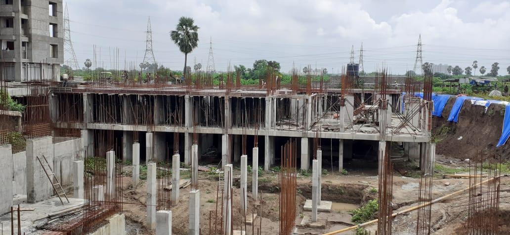 195691_const of real estate project Swagat Clifton located at Bhimrad, Surat, Gujarat