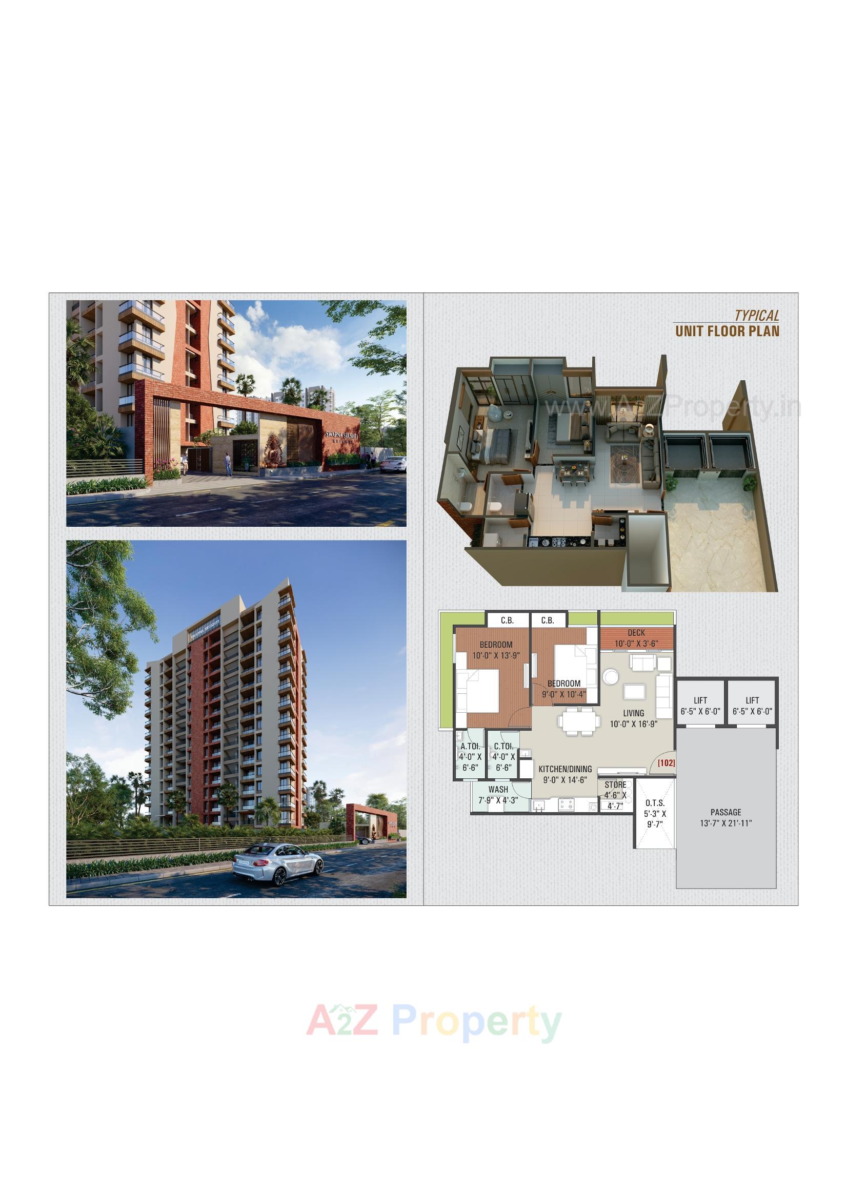 Layout of real estate project Swapna Shrusti located at Bhimrad, Surat, Gujarat