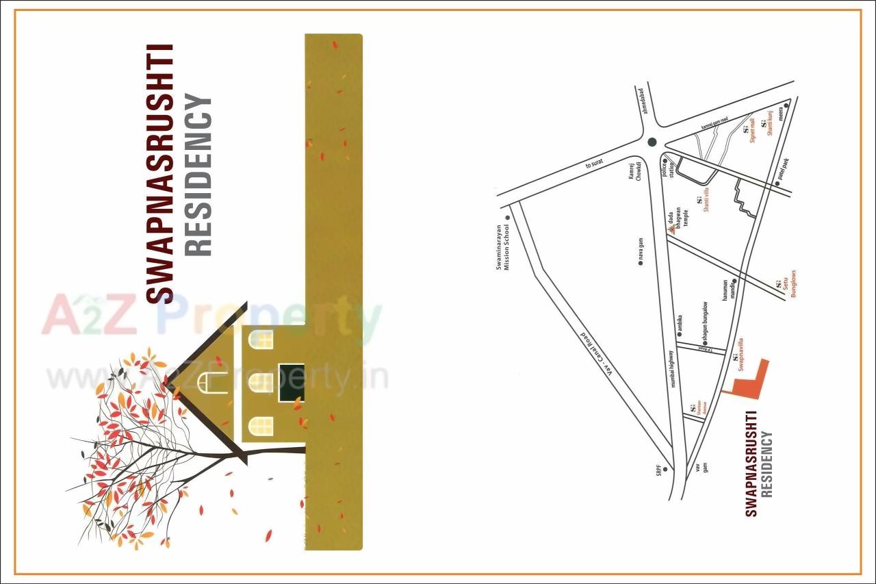  of real estate project Swapna Srushti Residency located at Kamrej, Surat, Gujarat