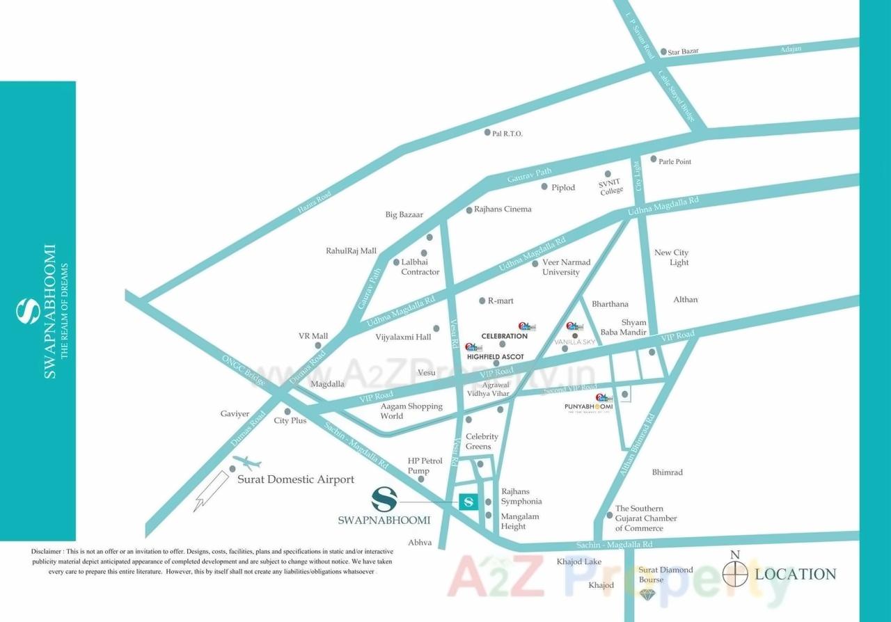  of real estate project Swapnabhoomi located at Abhava, Surat, Gujarat