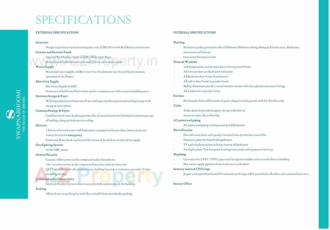  of real estate project Swapnabhoomi located at Abhava, Surat, Gujarat